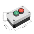 thumbnail image 2 of Push Button Switch Station Momentary NC Red, NO Green, 2 of 4