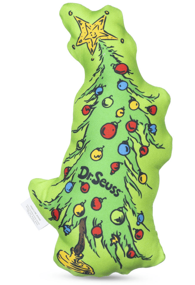 Dr. Suess's The Grinch 3 Piece Plush Dog Toys