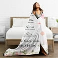 thumbnail image 2 of LHSHID 60th Birthday Gifts Blanket Flannel Soft and Comfortable Anti static Bed Sofa Blanket 40x50in, 2 of 6