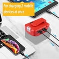 thumbnail image 5 of For Milwaukee 18V Li-Ion Battery Adapter with LED Work Light, 5 of 5