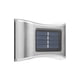 thumbnail image 1 of Pasillo de jardín al aire libre solar luces de pared 6led IP65 IP65 Lámparas de cerca impermeables de plástico interior de acero inoxidable Iluminación Sala de estar caliente Advancent HA009650-02, 1 of 6
