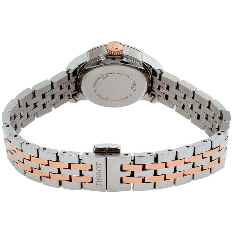 Tissot Le Locle Automatic Lady 25mm Watch, Silver Dial, Rose