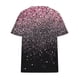 thumbnail image 4 of Plus Size Mujeres Blusas Cuello en V Casual Suelto Verano Blusa de Manga Corta para el Uso Diario Y Casual, 4 of 5