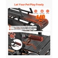 thumbnail image 3 of KFFKFF Dog Treadmill for Small/Medium Dogs, Pet Running Machine Pacer Slatmill with Stepless Adjustment, Brake & Wheels, 3 of 9