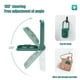 thumbnail image 3 of De Mano Ventilador Usb Recargable Ventilador Plegable Portátil De 3 Velocidades Para Viajes De Oficina Al Aire Libre Noticed HA047661-02, 3 of 5