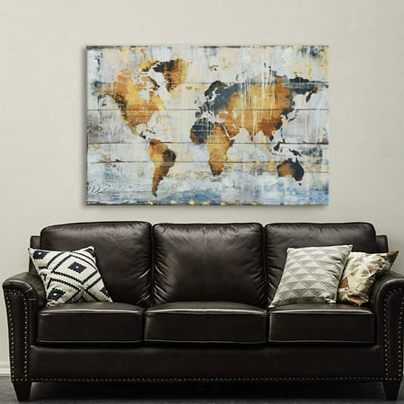 Gold Foil Canvas Prints Large Framed, Large Framed Paintings For Living Room