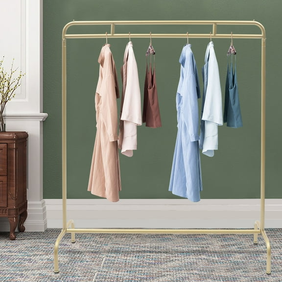 Heavy Duty Clothes Rack For Rail Clothing Store Modern Metal Garment Rack Display Stand Freestanding Home