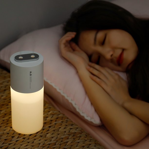 Haofy Humidificador de Doble Pulverización Humidificador de escritorio USB Portátil de Gran Volumen de Niebla Con Funcionamiento Silencioso para Coche, Oficina, Hogar