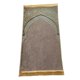 thumbnail image 3 of Alfombra de oración Musulmana Islámica Sunnimix elegante decoración 65 cm x 110 cm Alfombra de rezo impresa suave para Eid marrón, 3 of 8