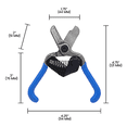 thumbnail image 5 of Zenport H322 Fruit Shears with Strap, Lemon Citrus Clipper, 5.5-Inch, Blue, 5 of 5