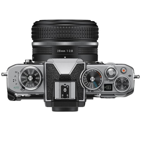 Nikon - Z fc 4K Video Mirrorless Camera w/ NIKKOR Z 28mm f/2.8 - Black/Silver