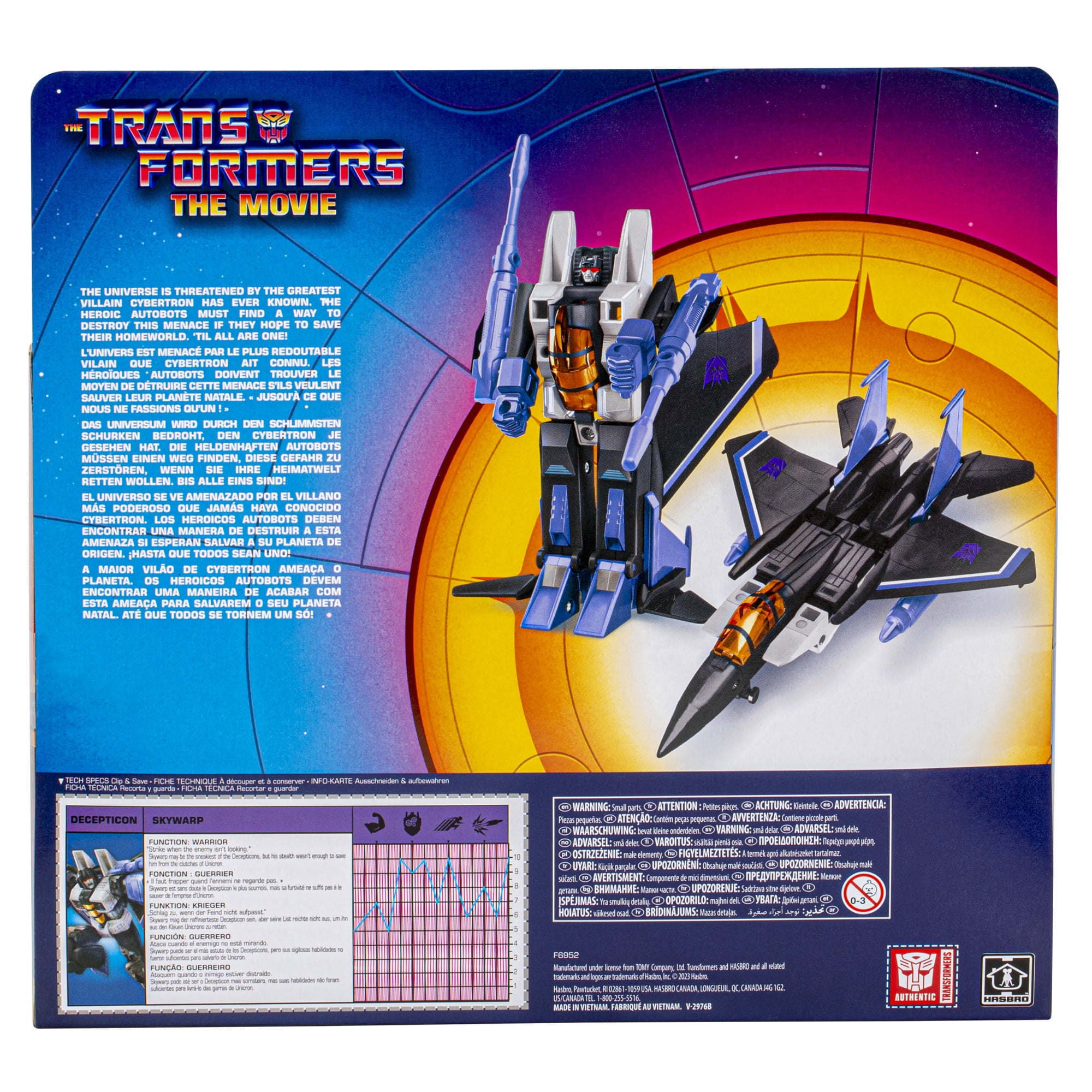 Transformers Collectible Kids Skywarp Action Figures, Plastic, 0 61 lb