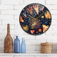 thumbnail image 6 of Party Elements Theme Wall Clock Modern Decor Acrylic Clock Golden Hands 9.5in, 6 of 12