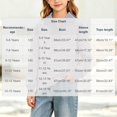thumbnail image 3 of Lutiedan Striped Sweatshirt for Girls Fall Winter V Neck Pullover Tops Casual Long Sleeve Warm Sweatshirts Size 5-15,Gray, 3 of 6