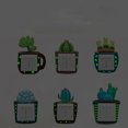 thumbnail image 4 of 6 uds pegatinas 3D de dibujos animados Cactus fluorescente niños pegatinas para interruptor de luz luminosa Zhivalor WMZL-1769, 4 of 8