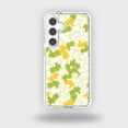 thumbnail image 1 of Samsung Galaxy S24 Étui Transparente - Design Pissenlit Jaune, 1 of 1