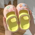 thumbnail image 2 of WZEIIOT Toddler Girls Sandal Cute Cartoon Non Mary Jane Style Breathable Sandals Kids Indoor Outdoor Beach Casual Spring Summer Fall -On Clogs Footwear Garden Shoes, 2 of 4