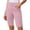 Pink, variant on Zedker Women’s Pull-On Golf Shorts Tummy Control Wide Waistband, Stretch Fabric, Comfort Fit, Travel & Everyday Wear Size XXXL-XXXXXL