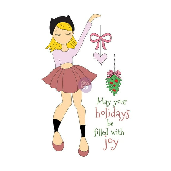 PRIMA MARKETING INC JN Christmas Stamp Joy Doll UPC 655350912369