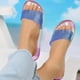 thumbnail image 2 of Amzcrzy Zapatos de mujer,Zapatos de mujer,Zapatillas de mujer, Zapatillas de verano transparentes de color para mujer, zapatillas informales planas con punta redonda Sandalias Mujer Zapatillas De Cas, 2 of 8