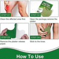 thumbnail image 2 of paquetes de parches para aliviar el dolor de rodilla, parches de moxibustión caliente con ajenjo y moxa, parches autocalentables, 2 of 4
