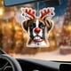 thumbnail image 4 of Uuiauoio Festive 2D Christmas Ornament with Design, Acrylic Hanging Decoration for Tree and Home Decor, Car Rearview Mirror Pendant and Seasonal Gift for Holiday Celebration, 4 of 6
