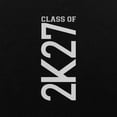 thumbnail image 6 of ThisWear Graduation Gifts Class of 2027 2K27 Graduation Premium Hoodie Sweatshirt Small Black, 6 of 7