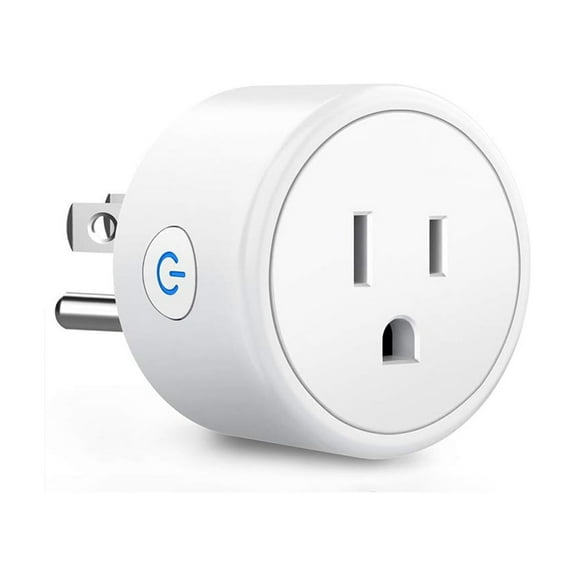 Smart Plug, High Security with Overload Protection, Smart Wi-Fi Outlet Works with Alexa, Google Assistant and IFTTT, APP Remote Control &Timer Function (2.4G Wi-Fi Only, 1 PACK)
