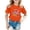 tshirts 2# Orange, variant on oqasdz Girls 100 Days of School Shirt Graphic Print Short Sleeve Crewneck Tee Top for Back To School Comfortable Fit Durable Casual Outdoor