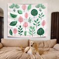 thumbnail image 6 of Washable Midcentury Boho Decor Wall Hanging Tapestry - for Home Office 51x59inch - European Colorful Modern Large Tapestry Vibrant Bold Lines Plants Durable Wall Hanging Tapestry, 6 of 6