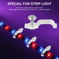 thumbnail image 4 of Lefu 100 Mounting Brackets Clip -Side Fixing Clips for 5050 LED Strip Light Bar, 4 of 7
