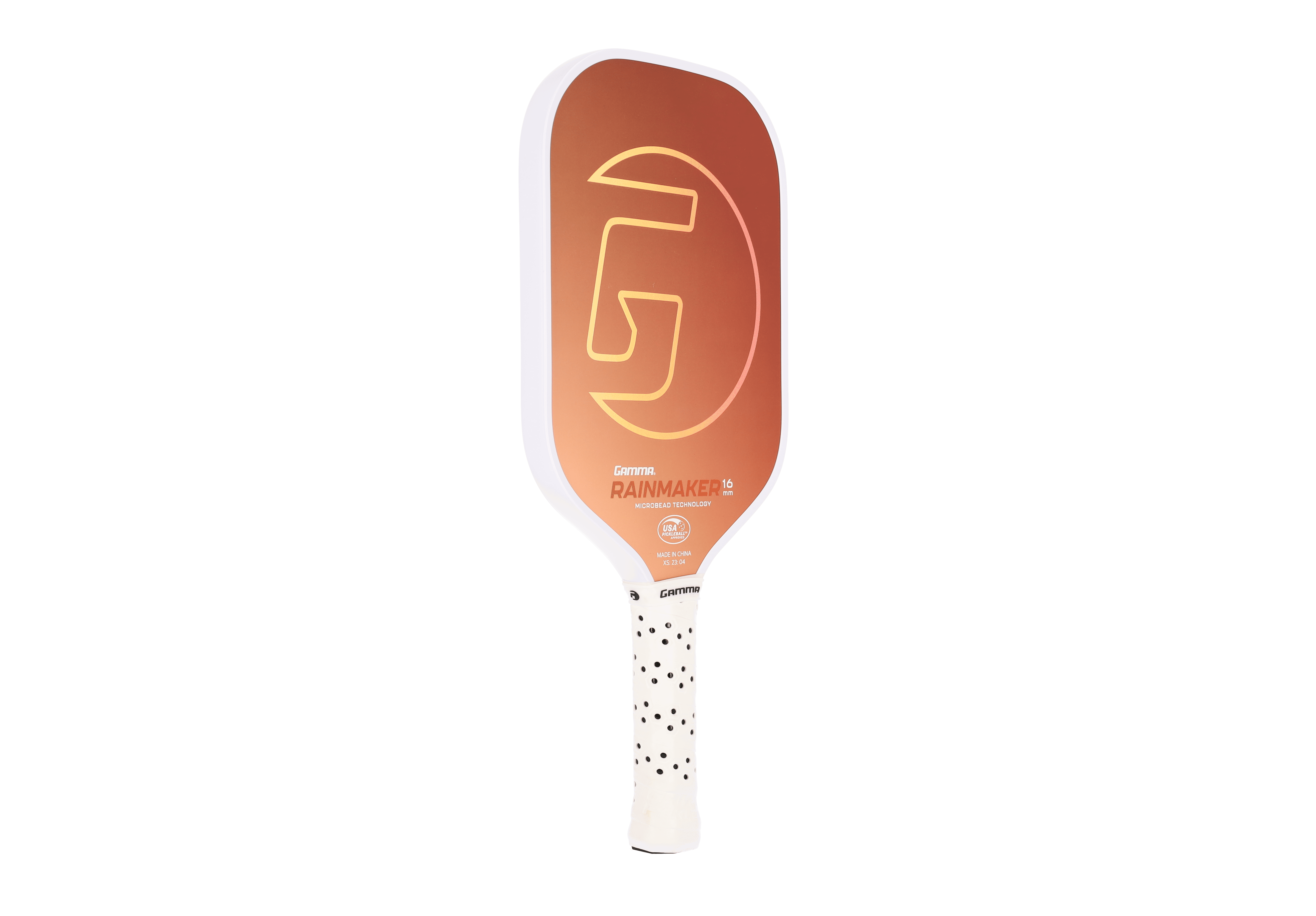 GAMMA Rainmaker 16 Microbead Pickleball Paddle - Orange