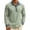 Green, variant on Mens Polos Shirt Long Sleeve Button Tee Shirt Loose Fit Green Tee Shirts for Men