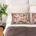 thumbnail image 4 of Easygdp Colorful Seashells Pillowcase 20×30 inches, Throw Pillowcase with Invisible Zipper for Bedroom, Sofa, Office, 4 of 8