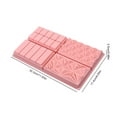 thumbnail image 2 of Molde para Hornear Chocolate Galletas Silicona Antiadherente Barra Rellena, 2 of 9
