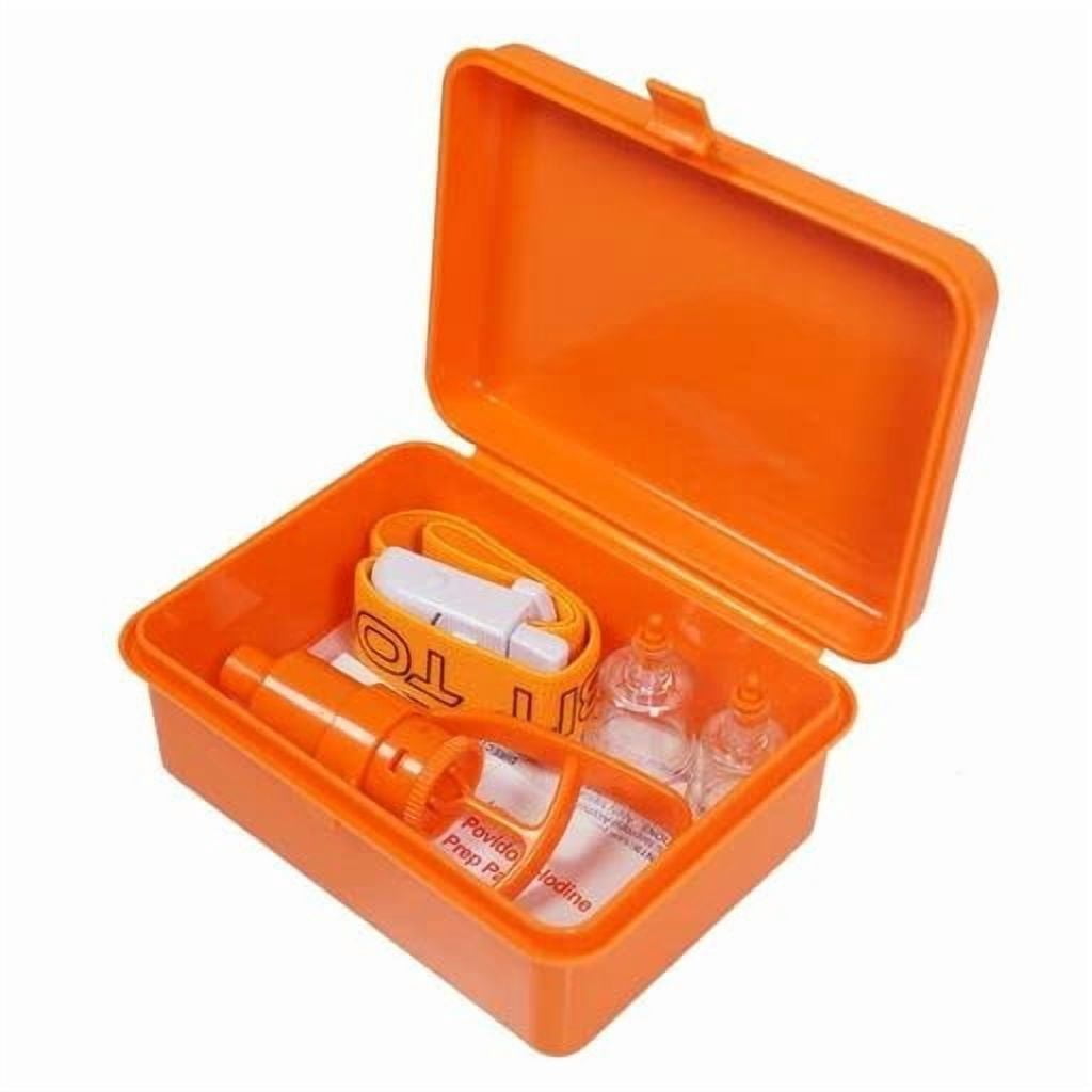LIVABIT 2-Pack First Aid Safety Tool F.A.S.T. Kit Emergency Venom Extractor Snake Bite and Sting Suction Pump for Hiking, Camping, Backpacking, Insect Sting & Snake Bite Treatment