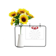 thumbnail image 1 of White mas Origa Decoration Artificial Sunflower Vases Bottle Blessing Card, 1 of 3
