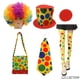 thumbnail image 1 of Disfraz de payaso de Halloween para adultos, traje de actuación, traje de payaso, traje de peluca de cosplay, 1 of 4