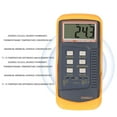thumbnail image 4 of Termómetro Digital De 2 Canales, Tipo K -50,0 Grados Celsius A 1370,0 Grados Celsius Termómetro Digital De Contacto ABS Para Medición De Temperatura, 4 of 7
