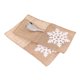 thumbnail image 4 of Tenedor Cubiertos De La Arpillera Del Vintage 10 / Set Bolsos Del De Nieve Vajilla Del Partido De Navidad Colcomx Titular de cubiertos de arpillera, 4 of 7