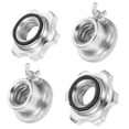 thumbnail image 1 of KONTONTY 4 Pcs Verrous d'Haltères en Acier Accessoires de Musculation pour Hommes Femmes, 1 of 8