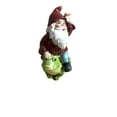 thumbnail image 3 of Garden Fantasy Gnome Riding a Frog Figure - By Ganz, 3 of 4