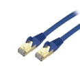thumbnail image 1 of Cable Ethernet StarTech Cat6a 10GbE blindado RJ45 de 9 pies, azul, 1 of 2
