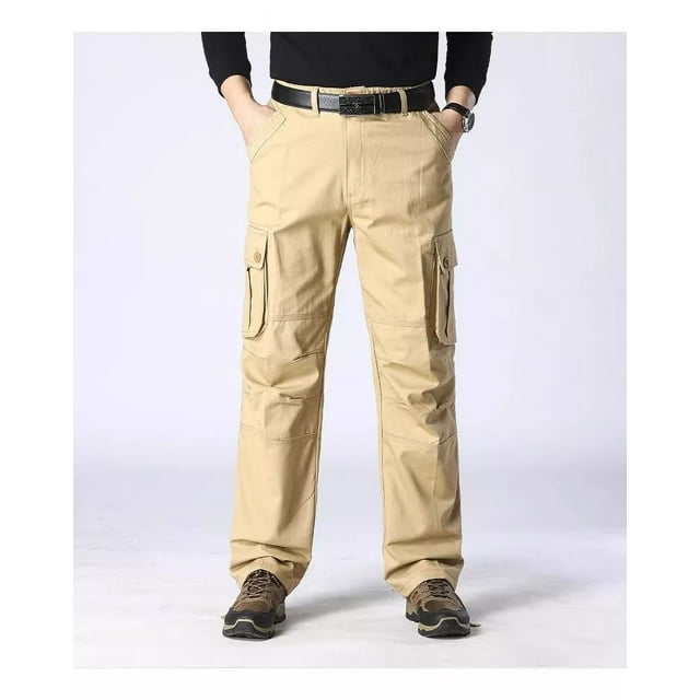 Pantalón Táctico Militar Multibolsillosimpermeableparahombre