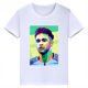 thumbnail image 3 of Camiseta de algodón blanca informal de verano con estampado de avatar de Neymar para niños y niñas, camiseta deportiva de manga corta, 3 of 5
