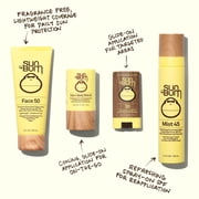 Sun Bum Refreshing Face Mist Sunscreen, Original, SPF 45, 3.4 oz