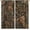 Style-2, variant on Gothic Forest Curtains, Black Tree Forest Window Treatments Spooky Moon Foggy Mysterious Pine Tree Blackout Rod Pocket Window Drapes for Bedroom Living Room 84x84in