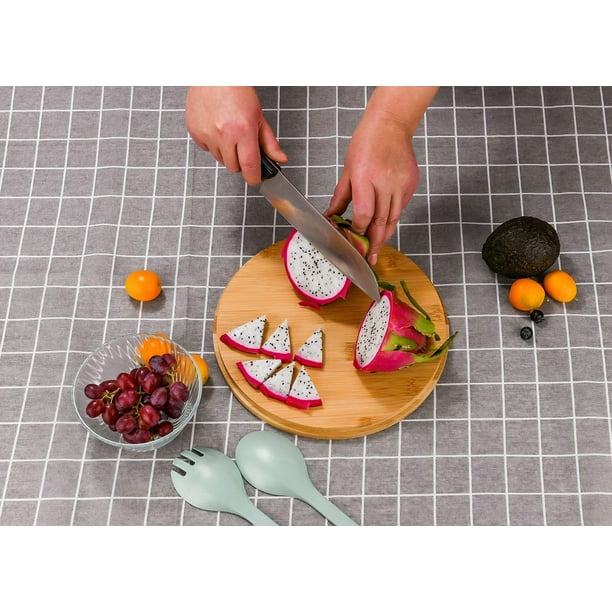 XUEJUN Saladier Avec Couverts – Grand Bol à Mélanger De