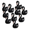 thumbnail image 1 of 10 figuras de cisne en miniatura para jardín de hadas, ideales para casas de muñecas., 1 of 9
