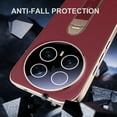 thumbnail image 4 of Case For Honor Magic 8 Pro/8 , PU Leather Shell With Scratch-Resistant Camera Protective Holder Cover, 4 of 6